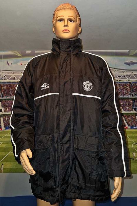 Manchester United FC Umbro 1998-99 kurtka zimowa z kapturem size: XL