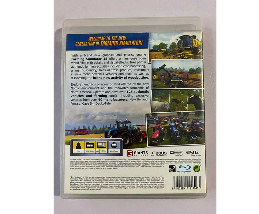 Farming Simulator 15 PL (PS3)