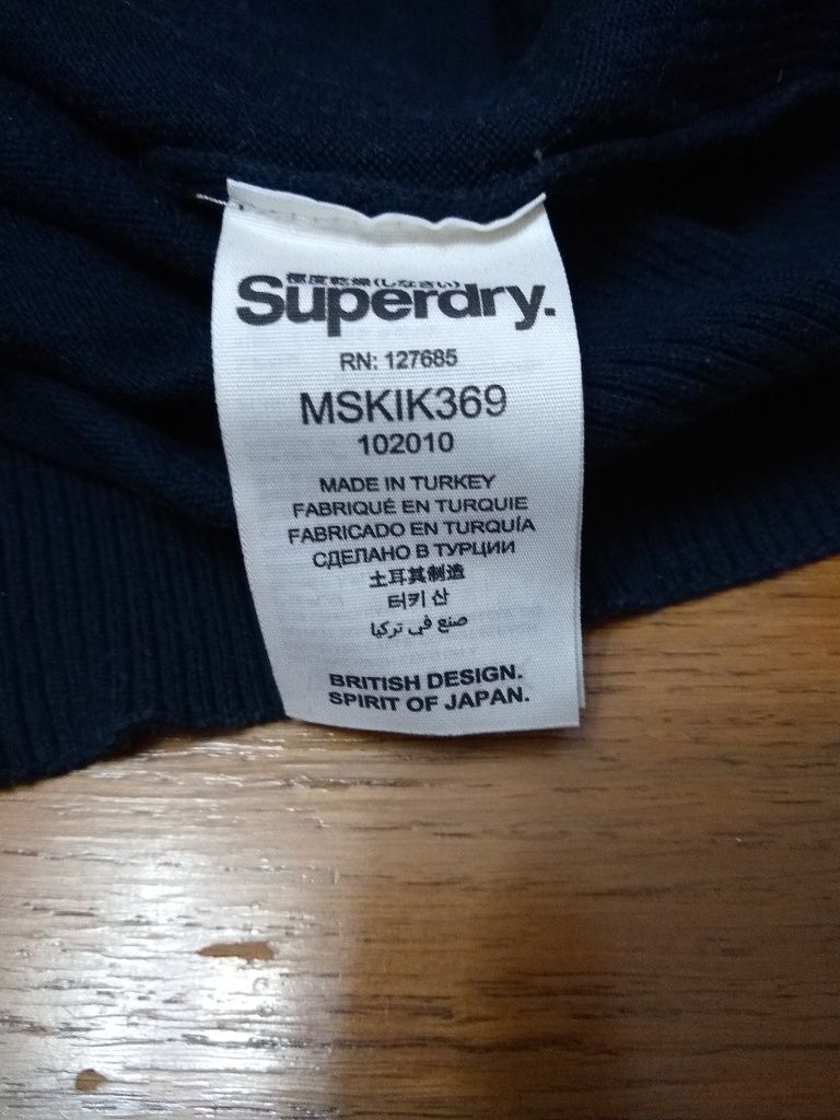 Męski pulower Superdry bawelnaM