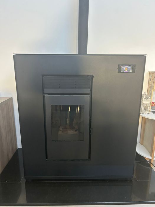 Salamandra a pellets