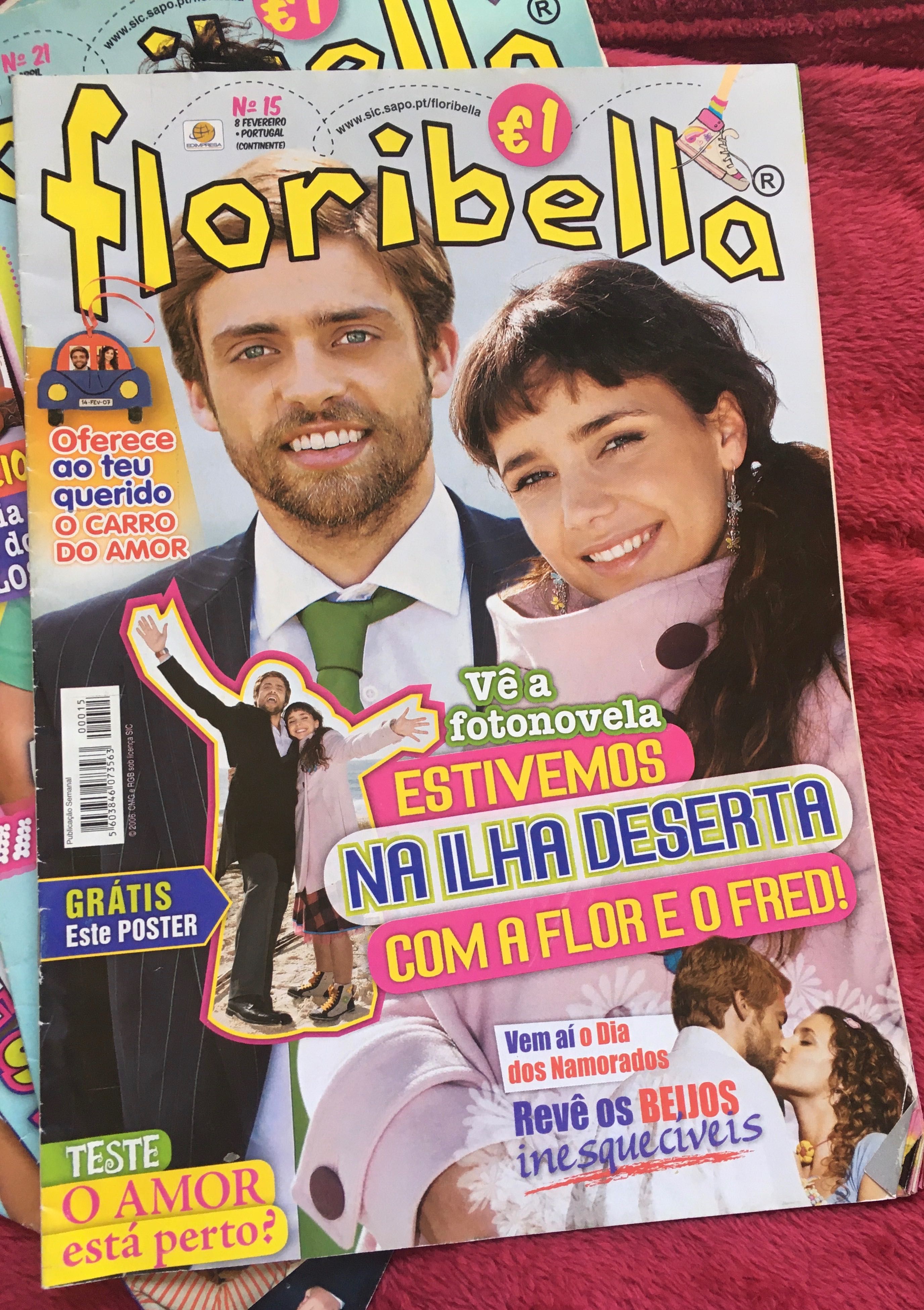 Revistas de coleção Floribella