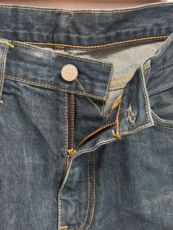 Levi's W32 L32 – męskie jeansy vintage z prostą nogawką