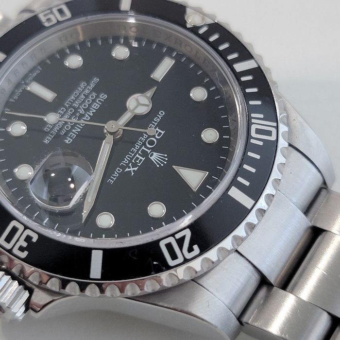 Rolex Submariner Silver Black