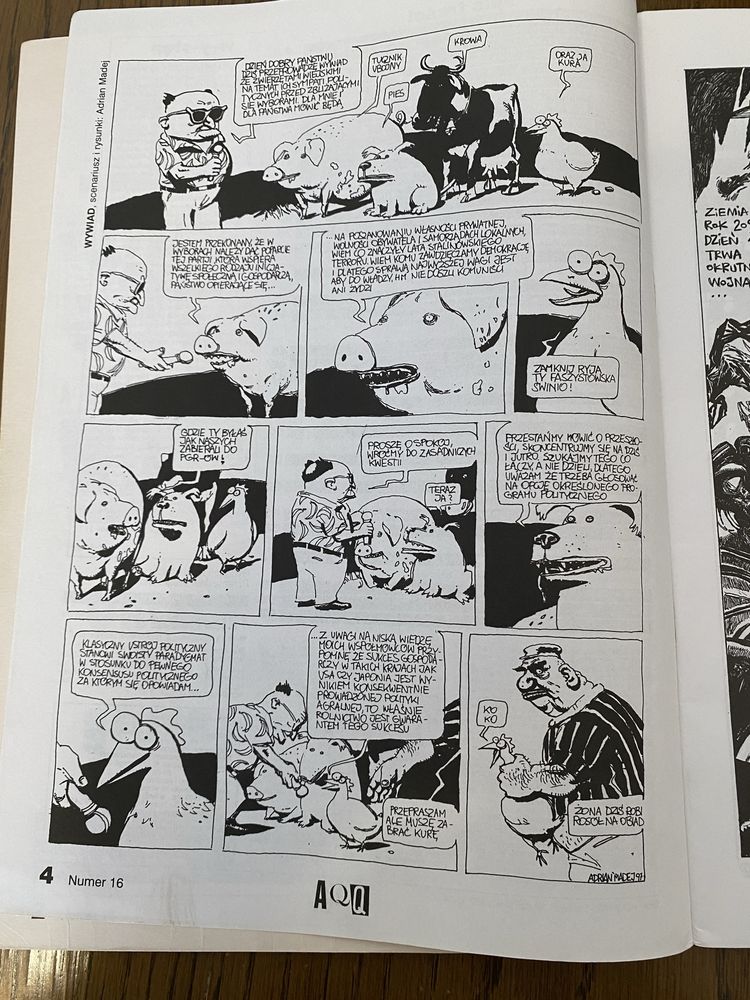 Unikat! Magazyn komiksów AQQ 1998 nr 16 ( 2/1998 ) komiks