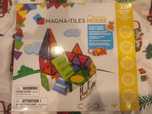 Klocki magnetyczne Magna tiles 28 części + naklejki