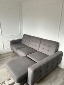 ZESTAW- Narożnik z funkcją spania + fotel