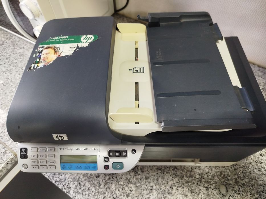Impressora usada mas trabalha