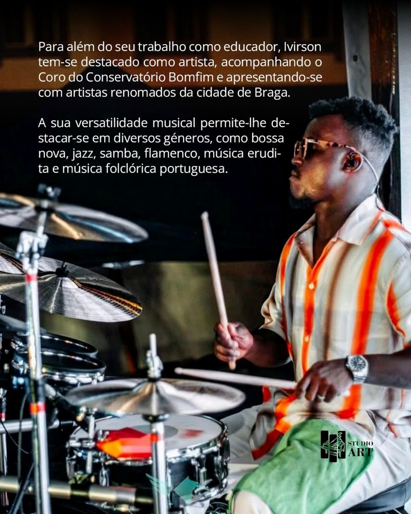 Aulas de Bateris em Braga