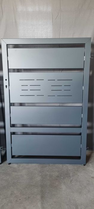 Brama wjazdowa furtka ogrodzenie płot nowoczesne malowane proszkowo