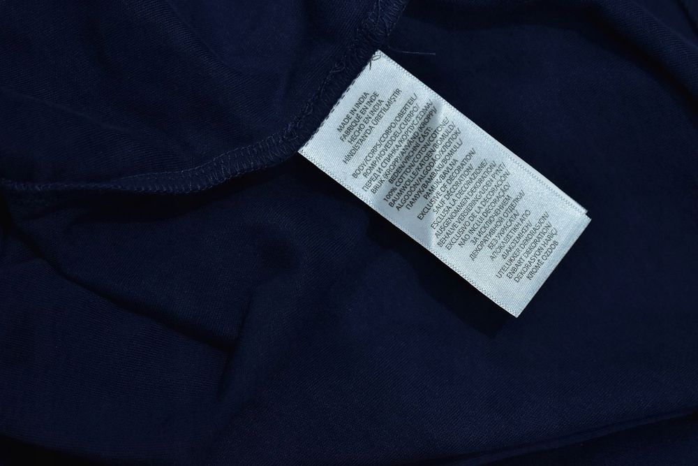 Ralph Lauren Granatowa Męska Koszulka Polo Regular Fit L