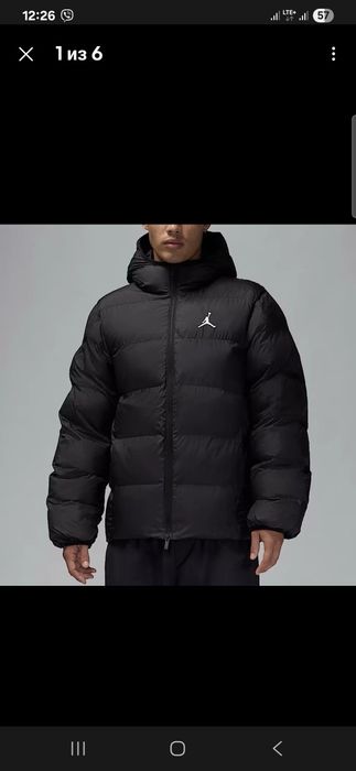 Куртка зимова, пуховик Jordan Brooklyn Puffer.Розмір 2XL