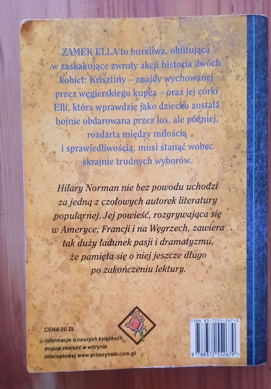Książka "Zamek Ella", Hilary Norman