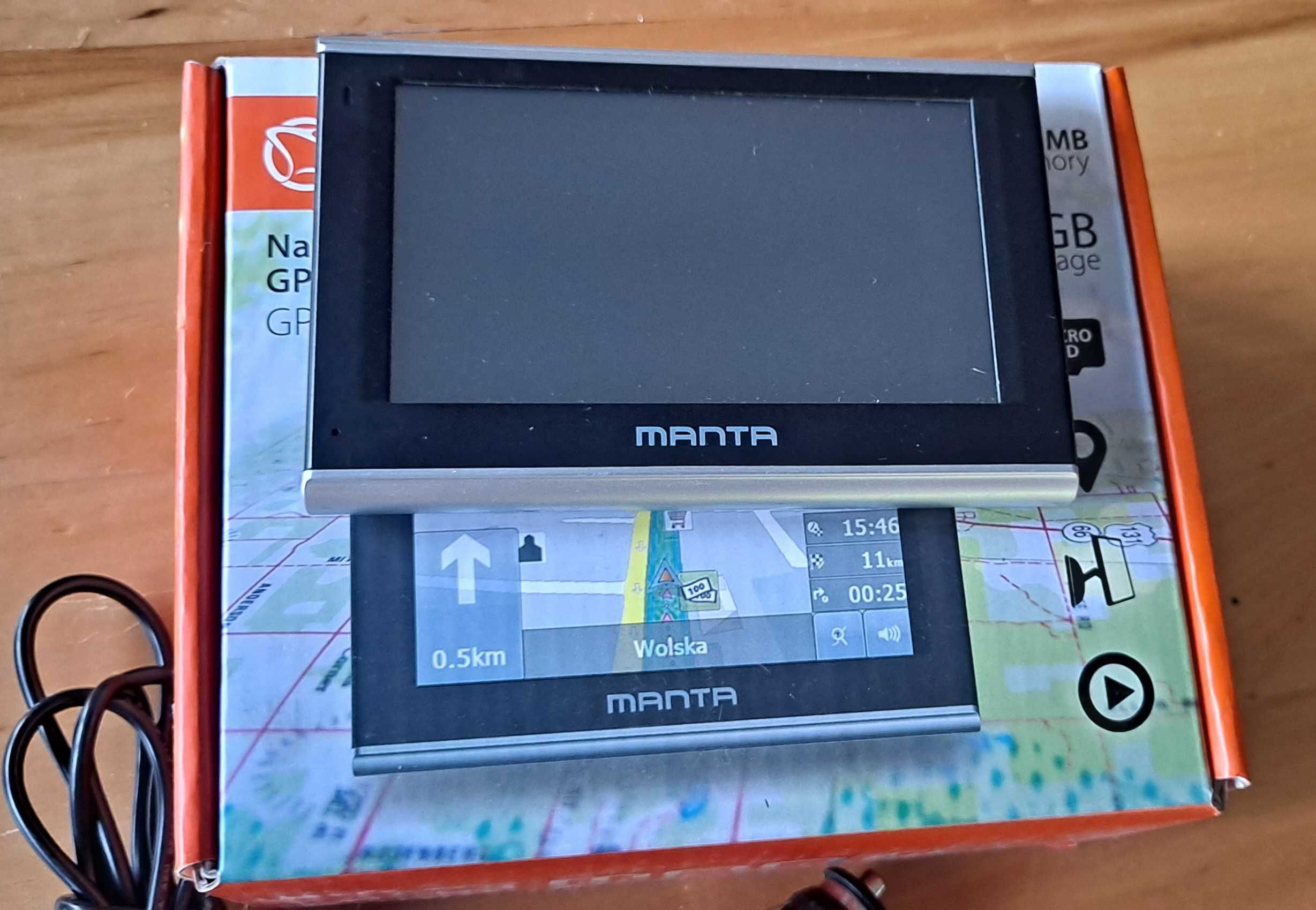 Nawigacja  GPS MANTA GPS470