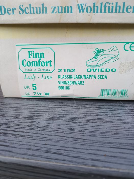 Komfort dla stóp.Nowe niemieckie Finn Comfort rozm. UK. 5 i  3.1/2.