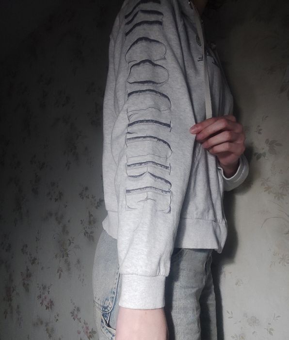 Стильна кофта RI COUTURE на блискавці – розмір S/M