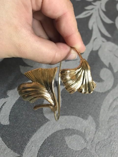 Pulseira Dourada Saga Gingko NOVA