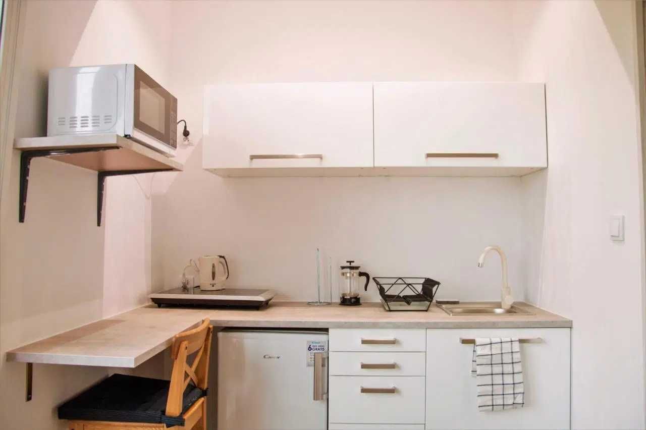 studio z widokiem na Główne miasto i balkone