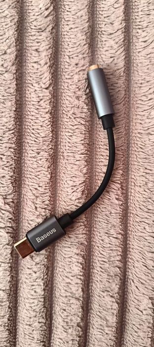 Перехідник Baseus Type-C to 3.5mm Adapter L54(CATL54-0G)сірий