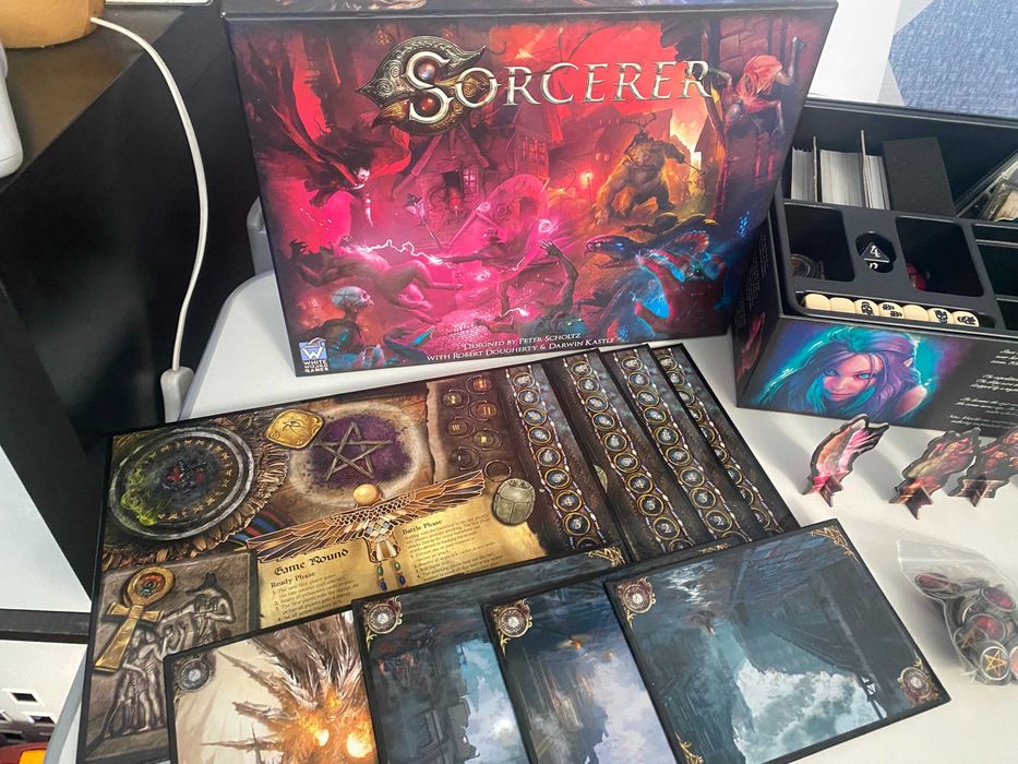 Настольная игра стратегия Колдун с дополнениями