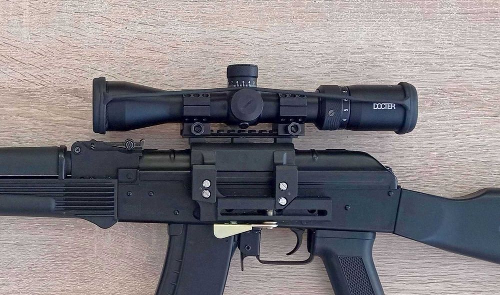 Luneta 2-12x40 z bocznym montażem do AK Saiga