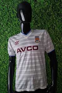 West Ham United Football Club 1985/87 away Adidas rozmiar: M UNIKAT