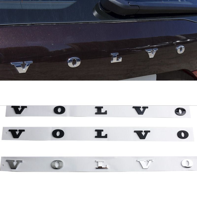 K87 Letras Emblema Símbolo VOLVO XC40 XC60 XC90 S90 S60 V60 S80 C30