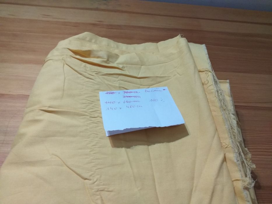 Kupony tkaniny bawełnianej