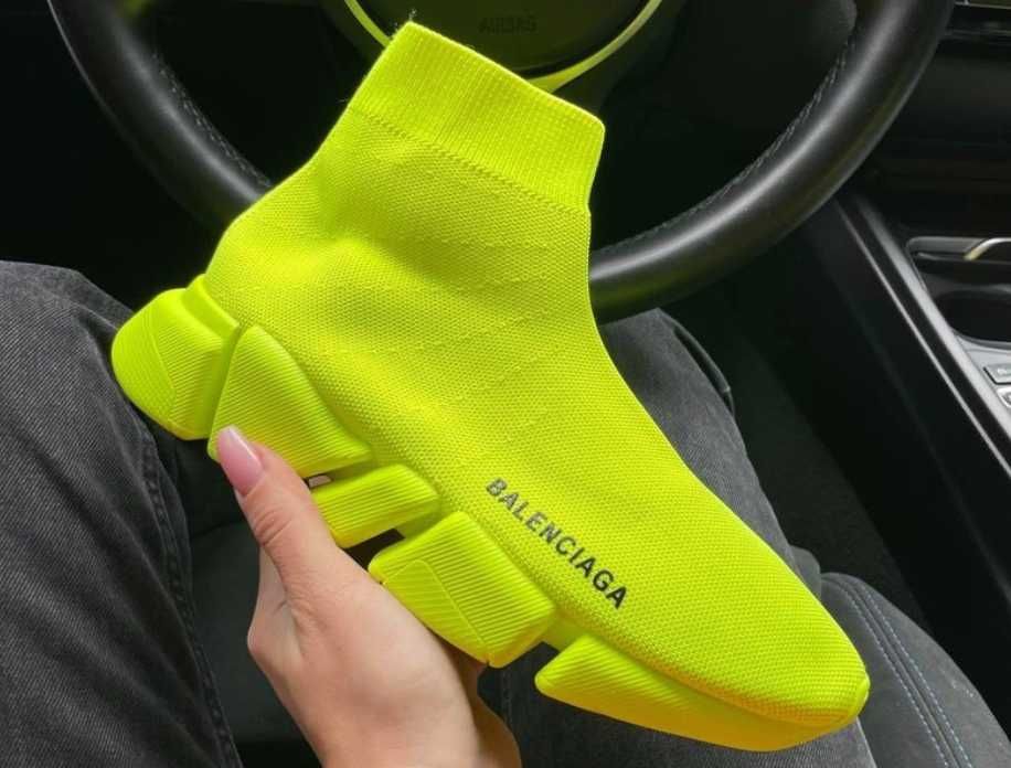 Унисекс кроссовки носки Balenciaga Speed Trainer кросівки баленсиага