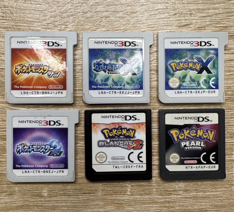 Ігра ігри игра игры картридж Pokémon Platinum Silver для Nintendo DS