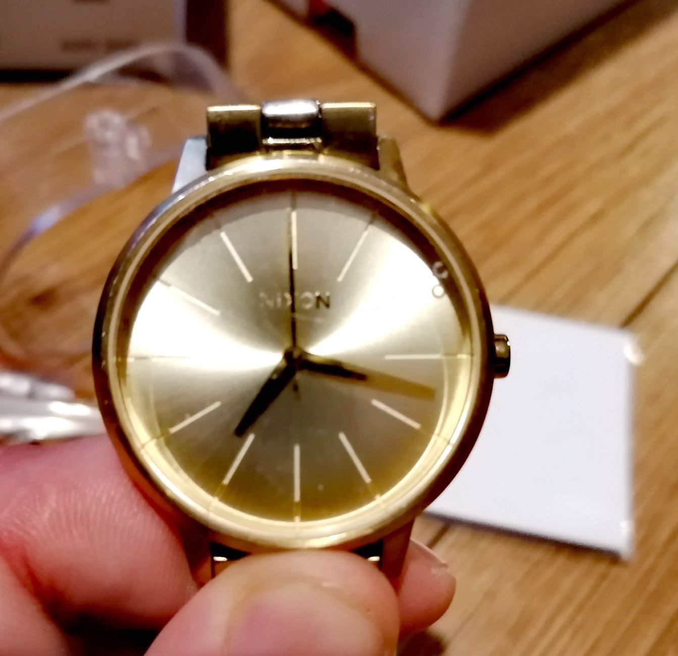 zegarek NIXON KENSINGTON ALL GOLD - okazja !!