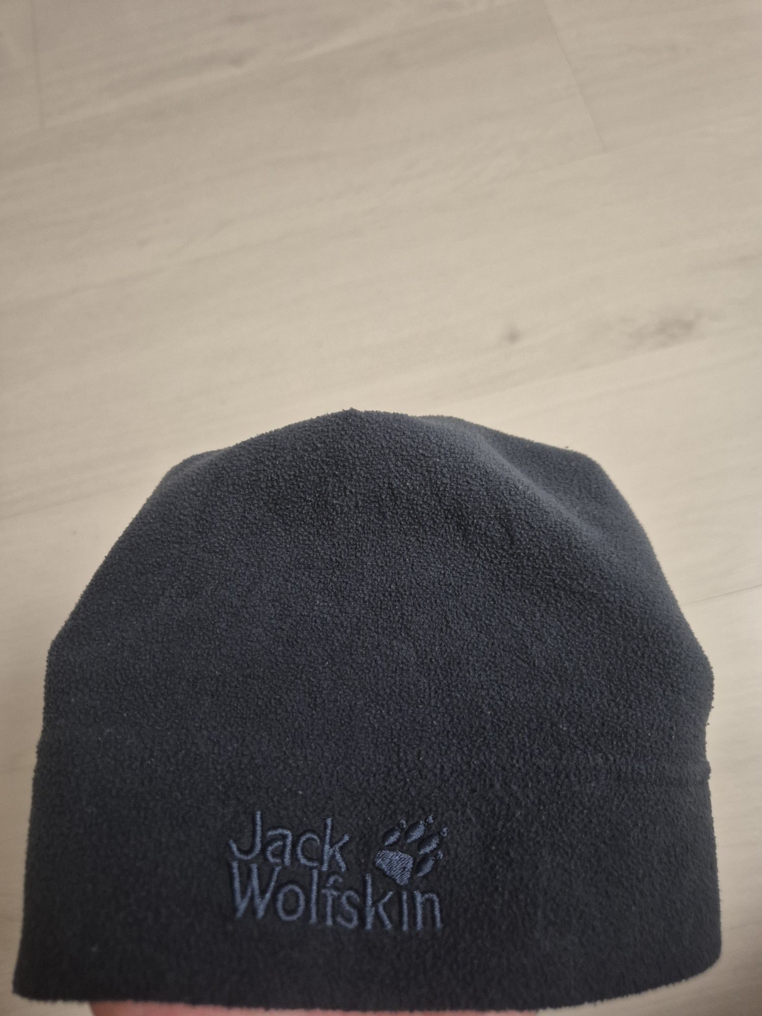Шапка микрофлис Jack Wolfskin Polartec dark-blue One Size идеал