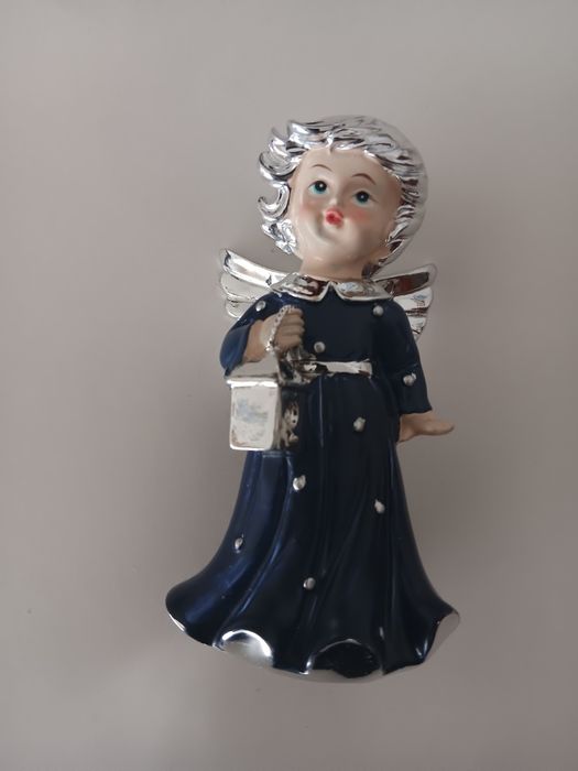 Anjinho com candeia para decoração