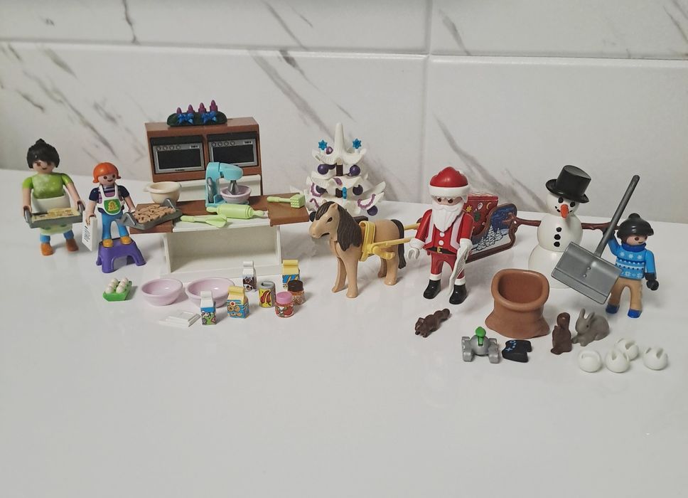 Zestaw playmobil  świąteczny zestaw