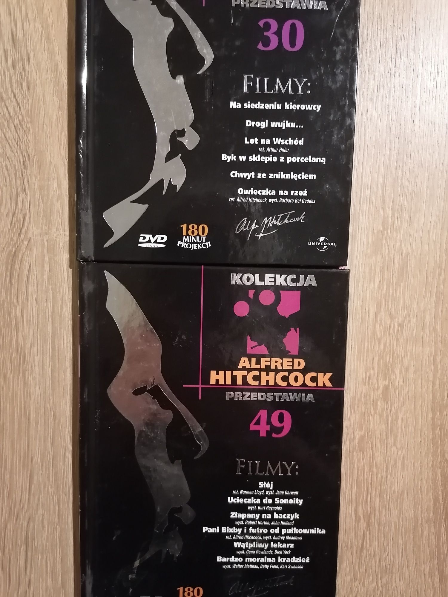 Alfred Hitchcock - 18 płyt DVD - CENA ZA CAŁOŚĆ