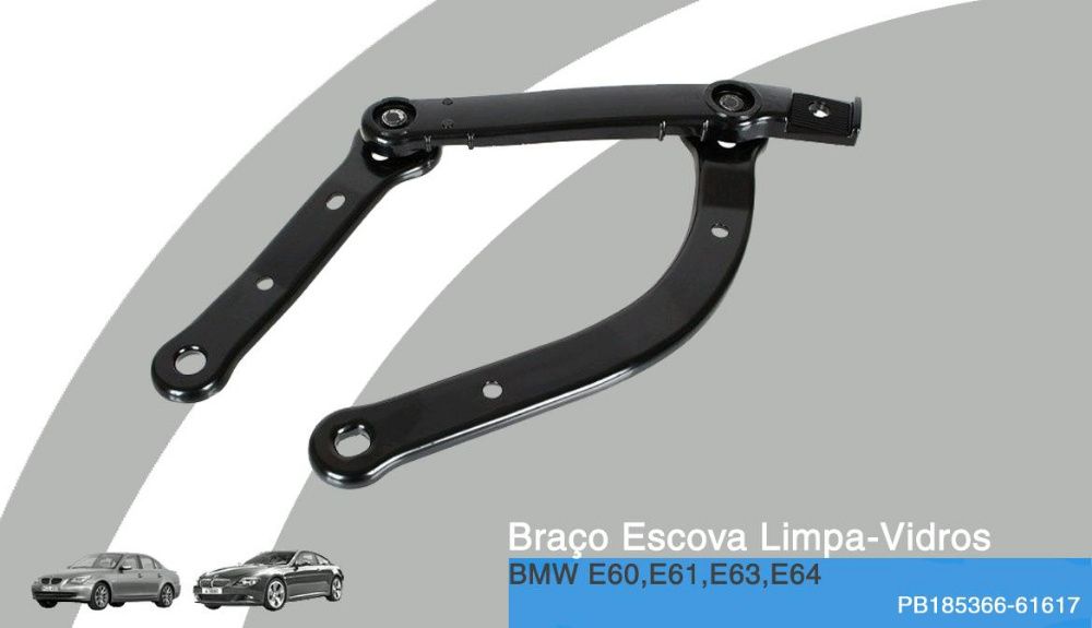 Braços Limpa-Vidros Frente NOVO p/BMW E60,E61,E63,E64