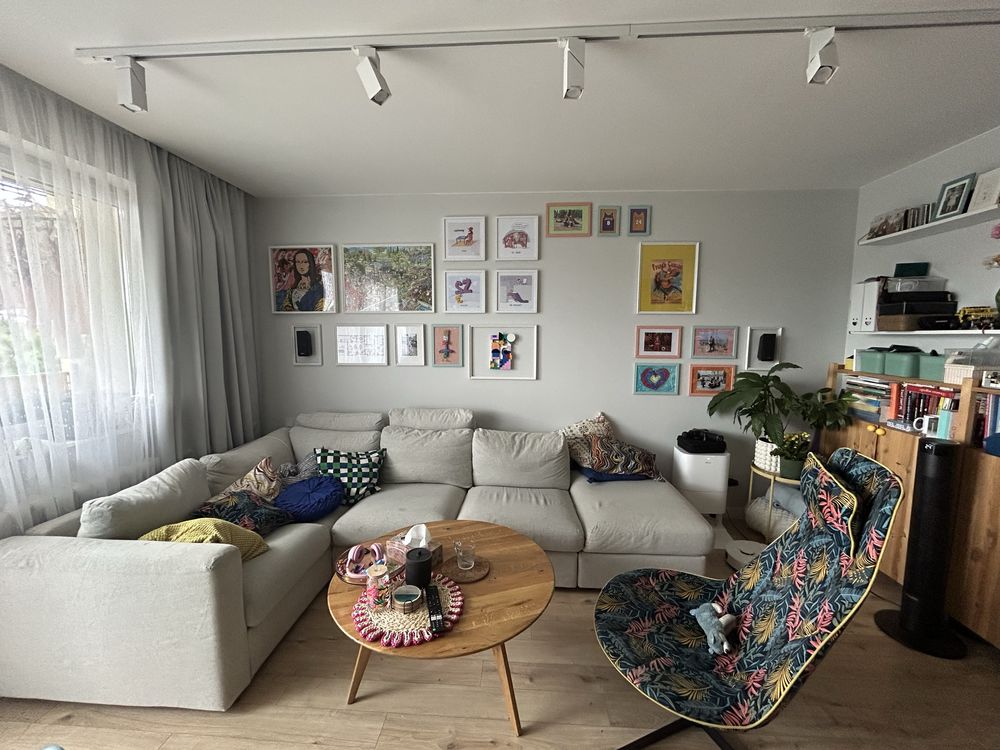 Duża sofa Ikea Vimle modułowa z zagłowkami
