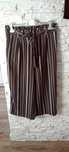 Spodnie damskie z szerokimi nogawkami pantalony w paski XL/42 New Look