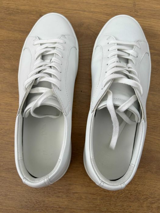 Massimo Dutti nowe męskie skórzane buty sneakers