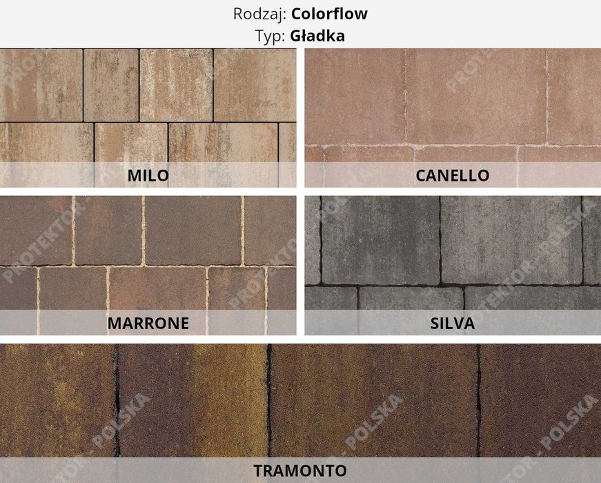 kostka brukowa PAVIMO SEMMELROCK parking podjazd taras chodnik plac