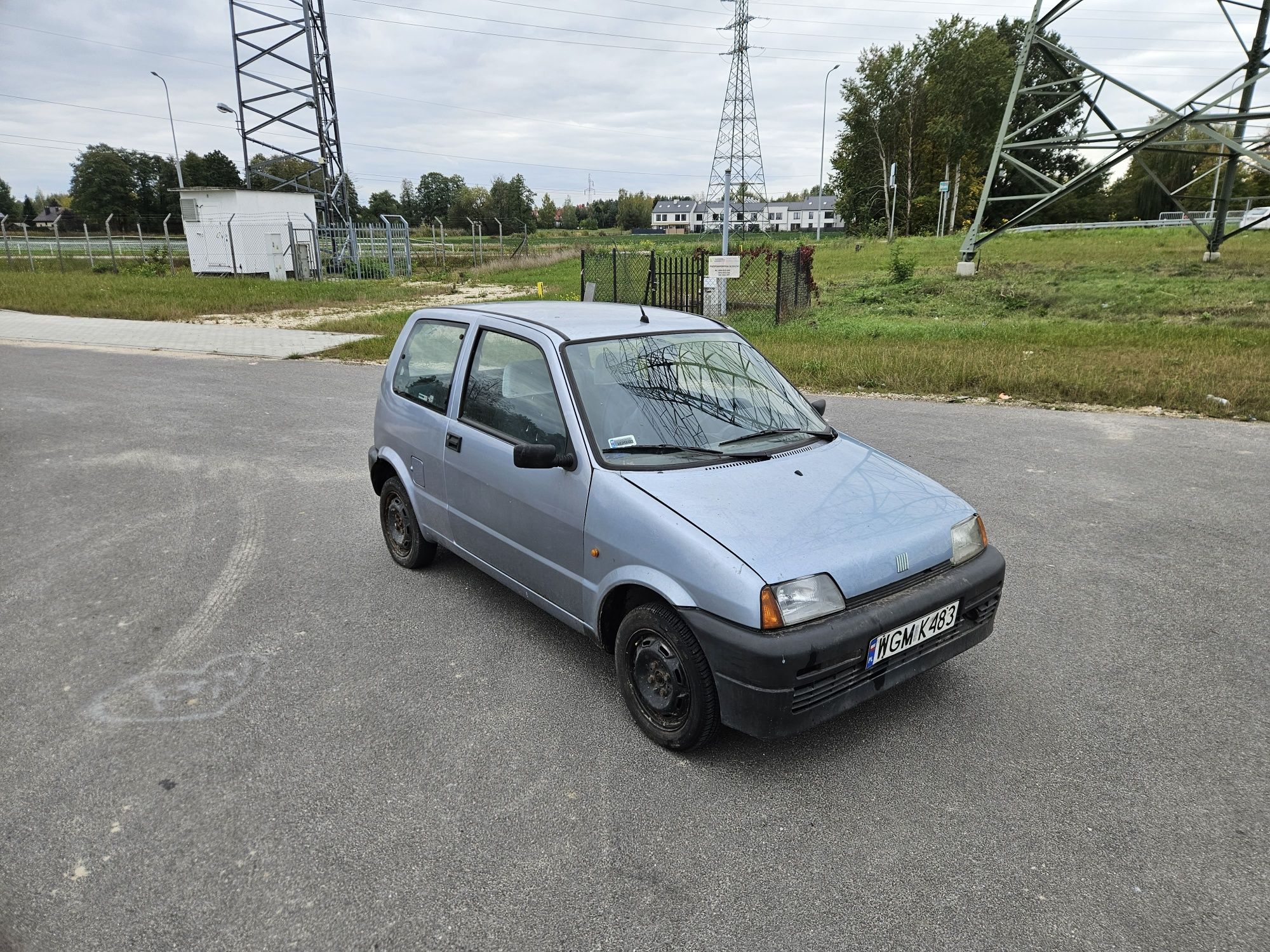 Fiat cinquecento 702 fsm z garażu od dziadka.