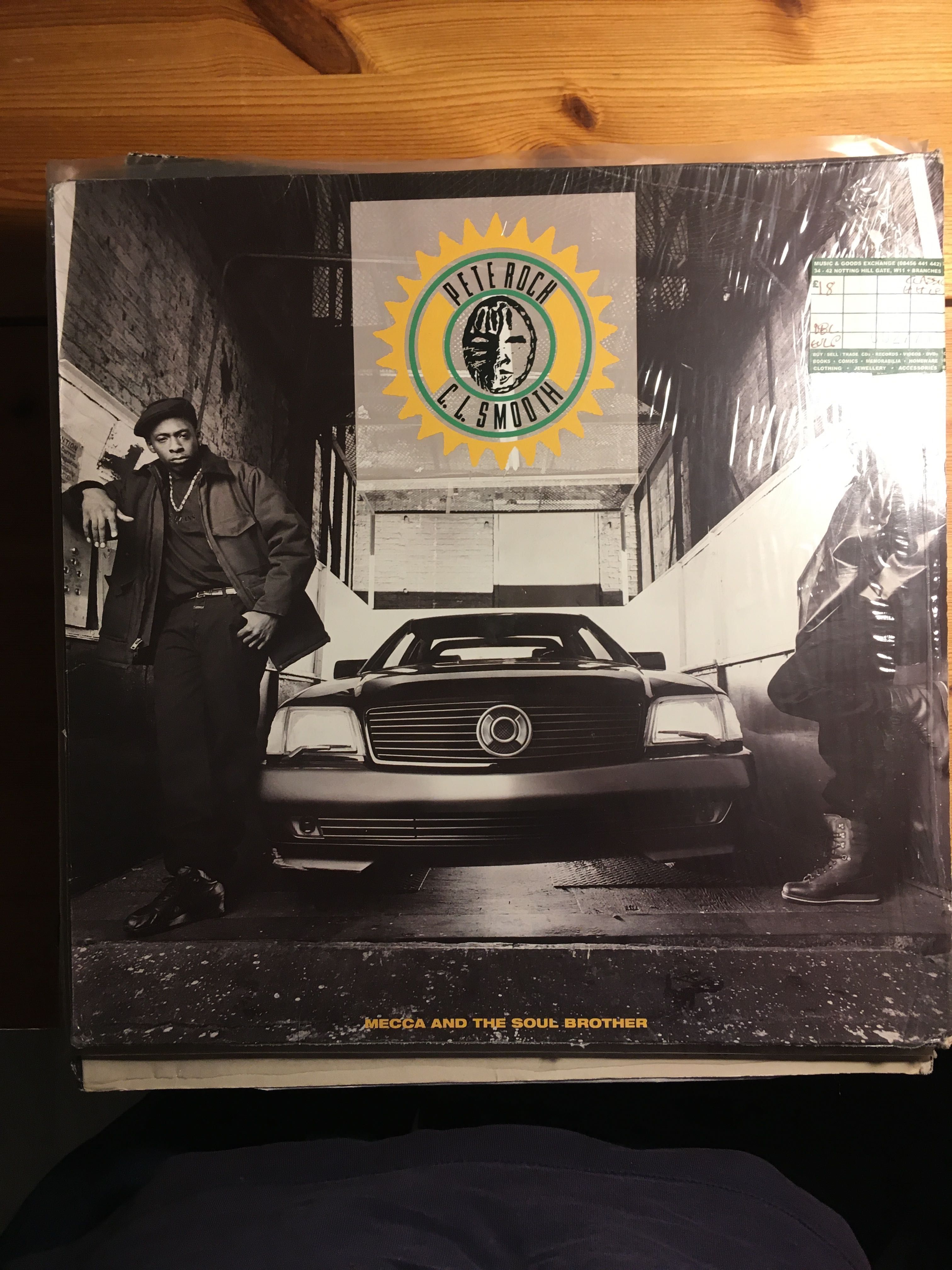 Pete Rock and CL Smooth - Mecca And The Soul Brother - winyl