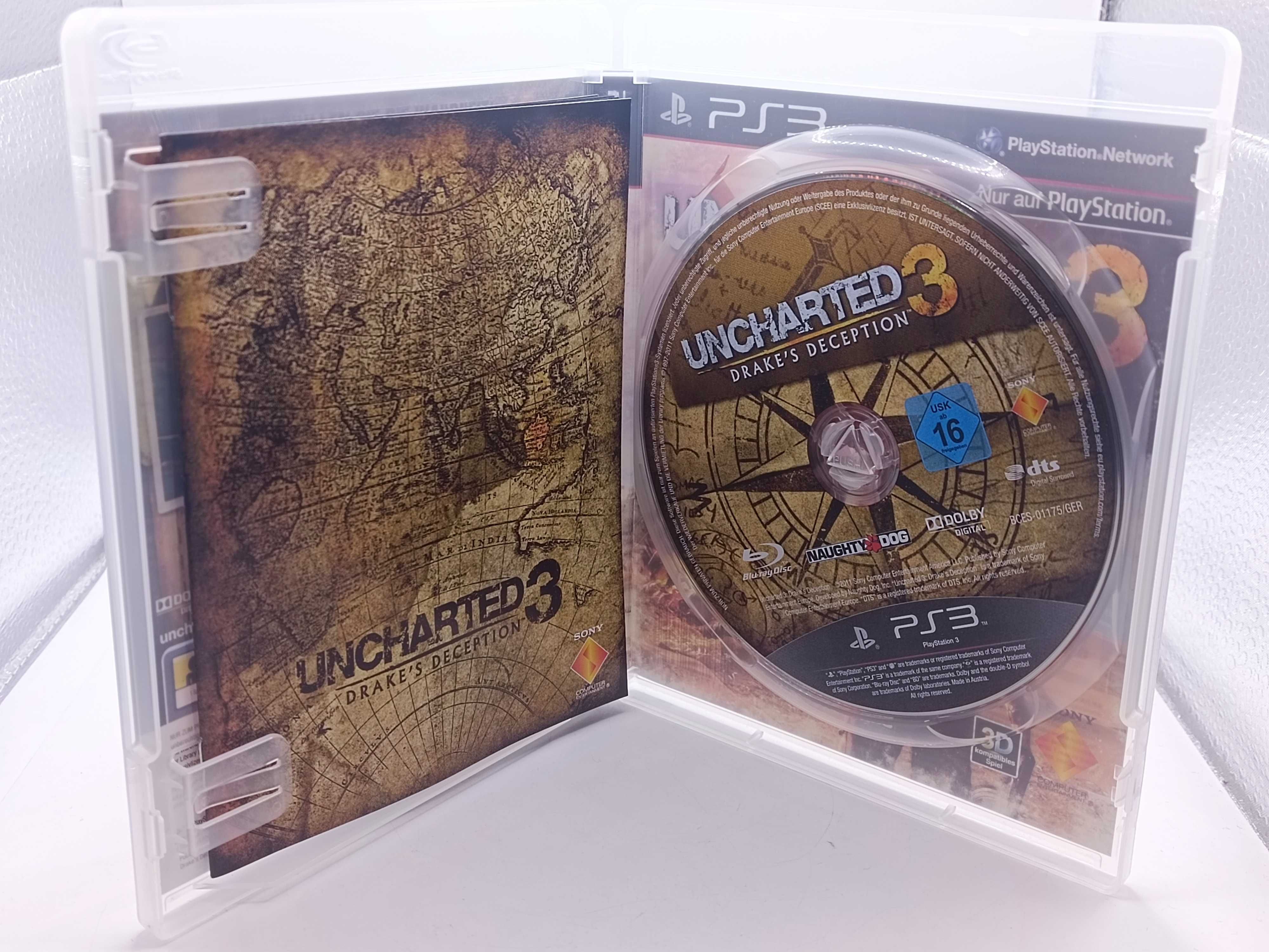 GRA Uncharted Drake'S Deception 3 NA PS3 3341/08