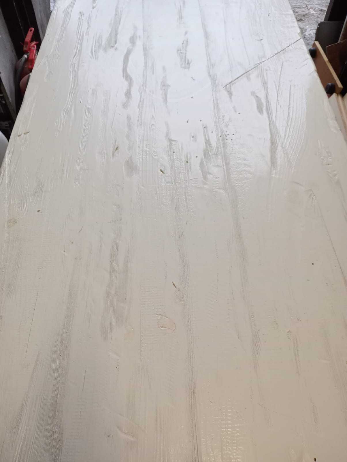 Stół drewniany biały 90x170cm stoły do domu salonu jadalni hotelu
