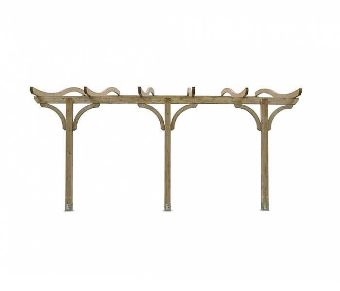 Zadaszenie tarasu, wiata, carport, garaż, konstrukcja, fala 500x525 cm