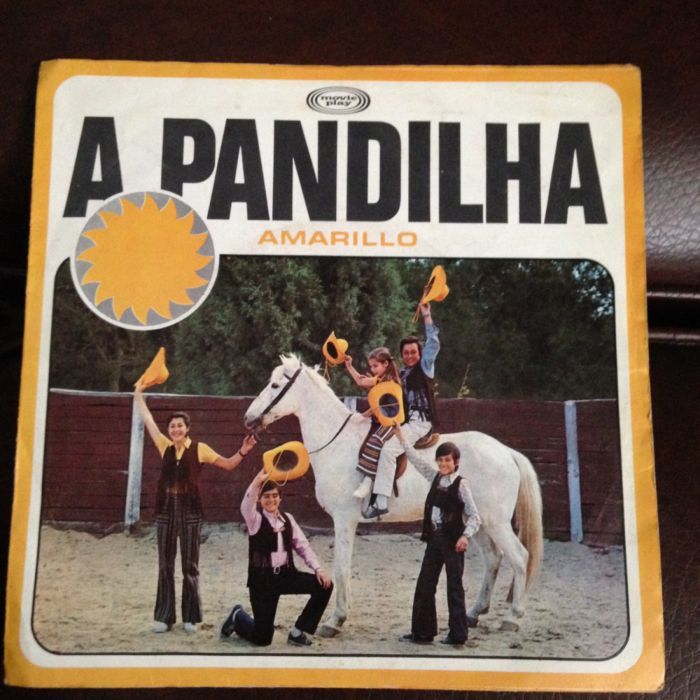 Disco vinil 45 rpm A PANDILHA