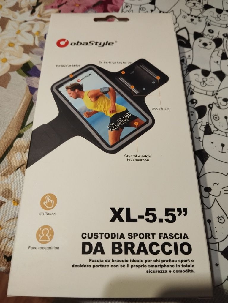 Etui na telefon do biegania XL 5,5'' obaStyle NIE UŻYWANE