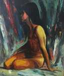 Pintura a óleo sobre tela