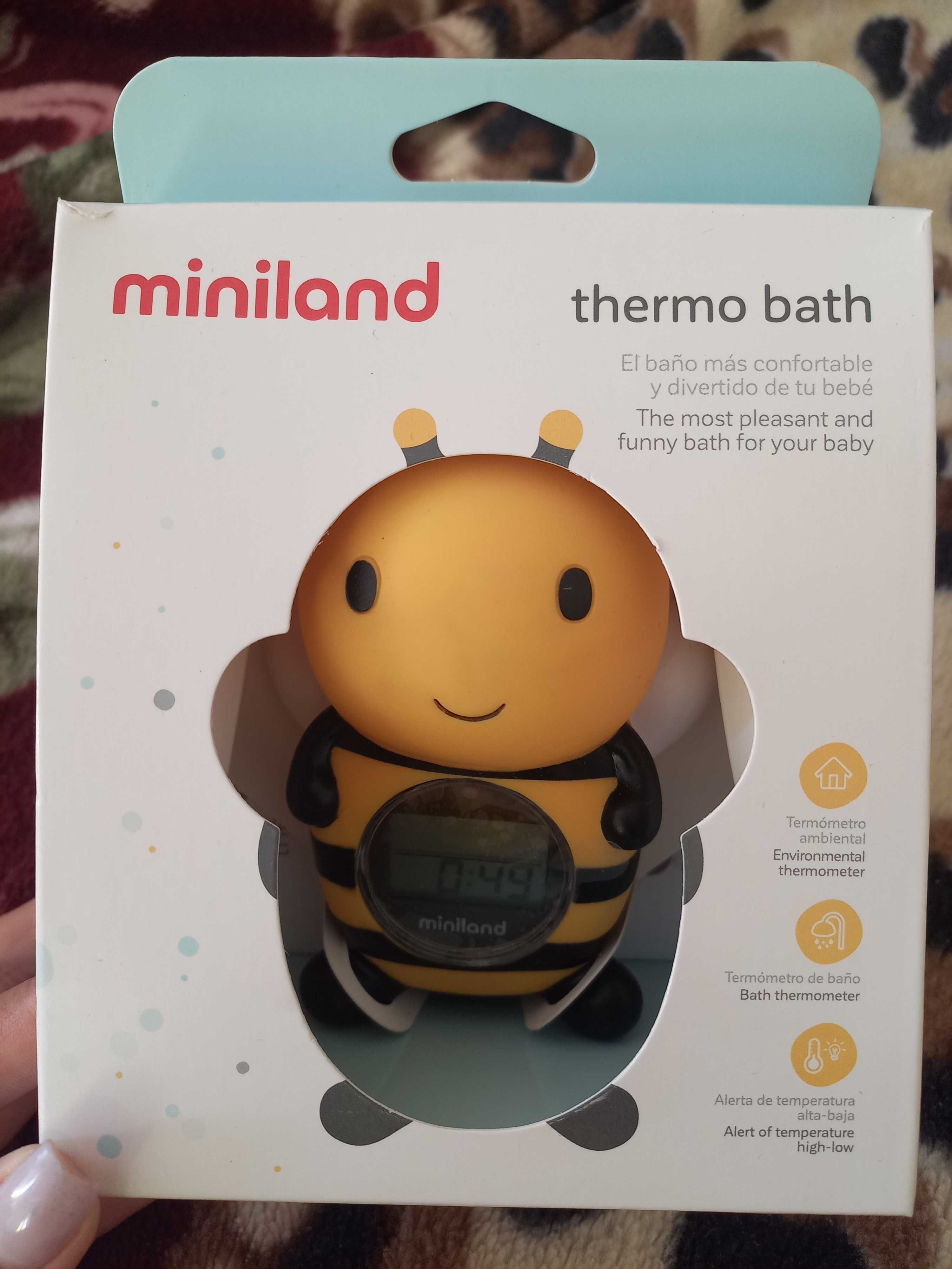 Цифровой термометр Miniland Thermo Bath для воды и воздуха