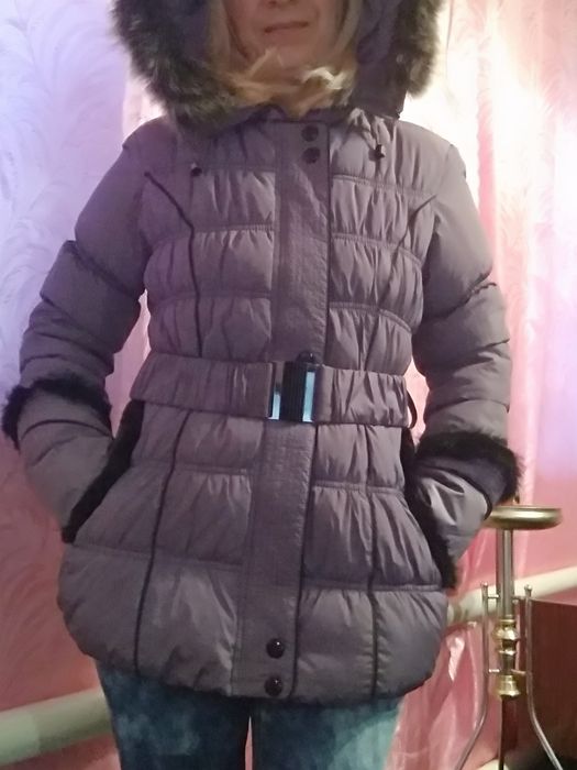 Зимняя курка- пуховик