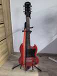 Epiphone SG Red version gitara elektryczna że wzmacniaczem Line 6